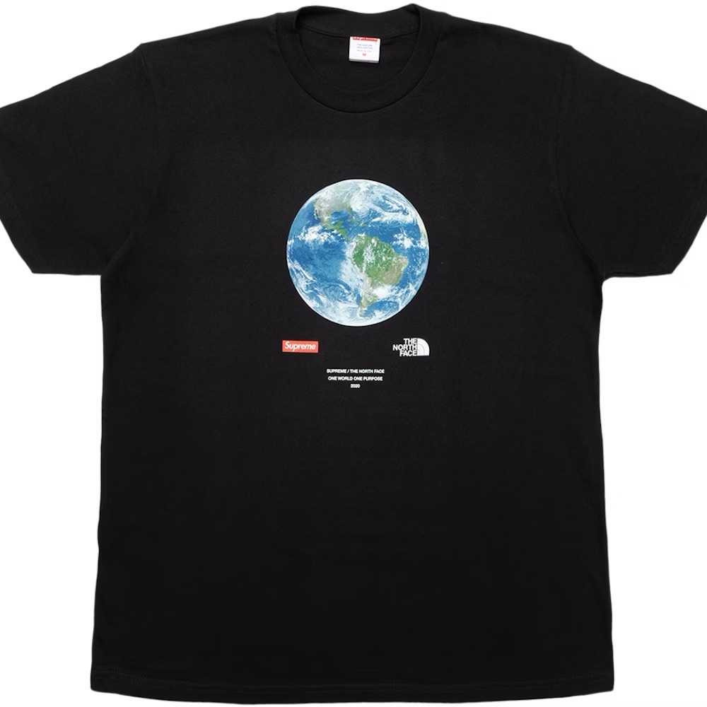 Supreme North Face 2019 One World Tee